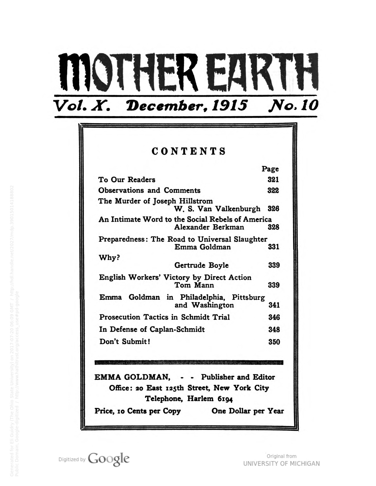 Mother earth essay